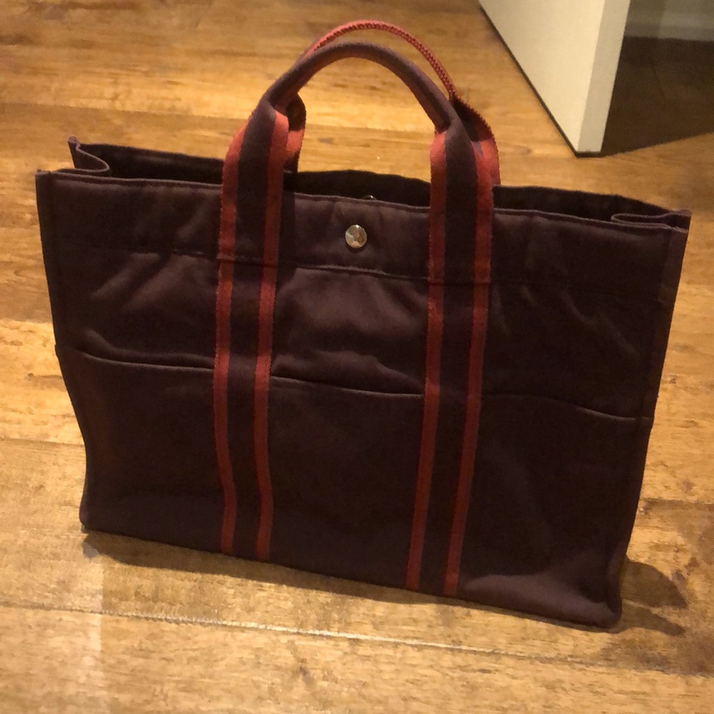 Authentic Vintage Hermes Fourre Tout in Large